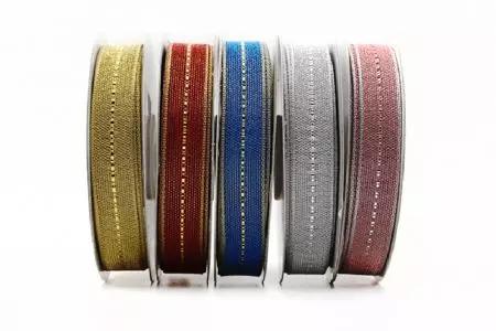 Bicolor Metallic Decorative Ribbon - Bicolor Metallic Decorative Ribbon